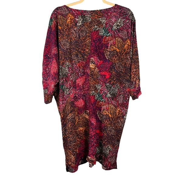 Anthropologie Edme Esyllte Chromatique Printed Tunic Top Dress Rayon Size Medium - Picture 14 of 14